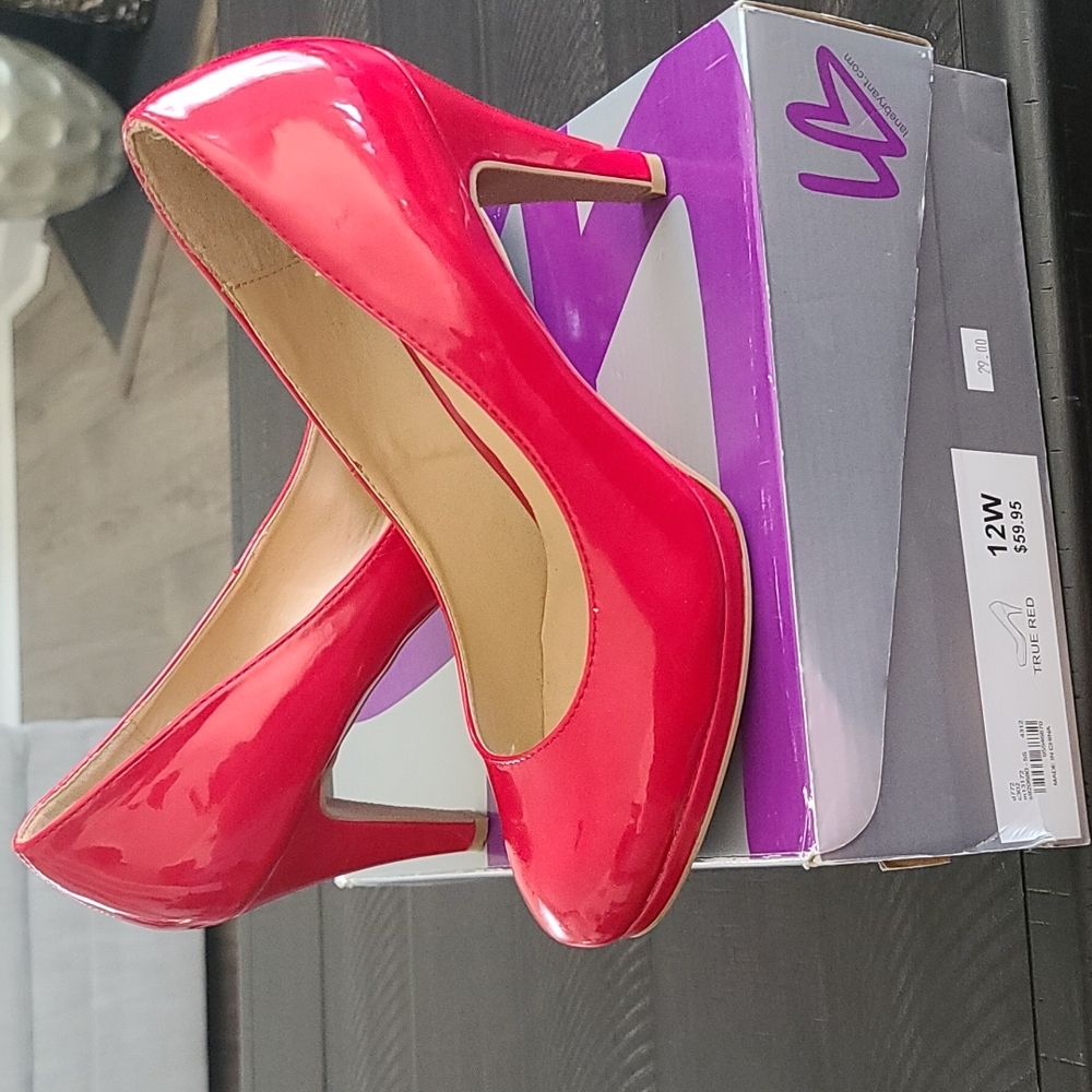 Red Pumps by Lane Bryant